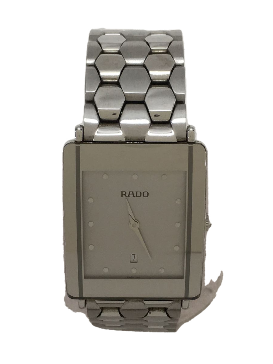 RADO◇クォーツ腕時計/160.0484.3/アナログ/-/SLV | alfasaac.com