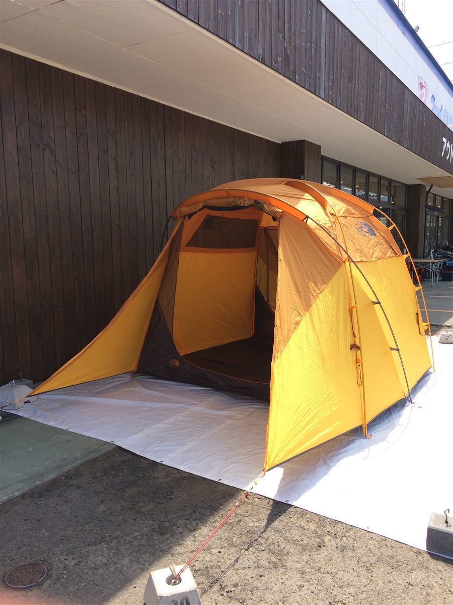 ノースフェイス ワオナ4 テント 4人用 アガベグリーン キャンプ