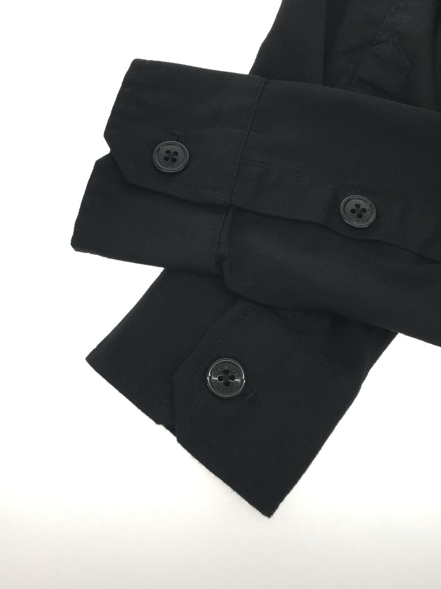 WTAPS◇16SS/BUDS LS SHIRT.COPO.SERGE/シャツ/M/コットン/BLK/161GWDT