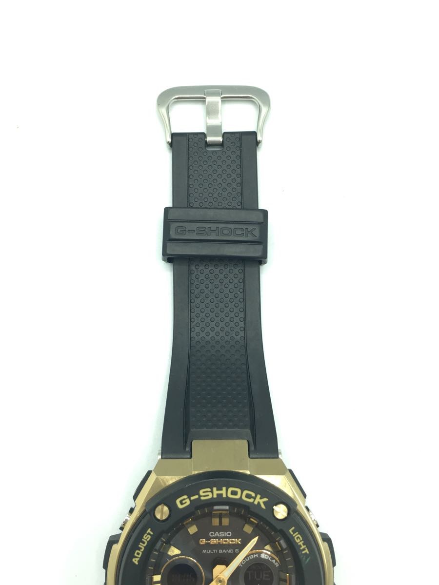 上品 CASIO ソーラー腕時計 G-SHOCK デジアナ ブラック ネイビー GST