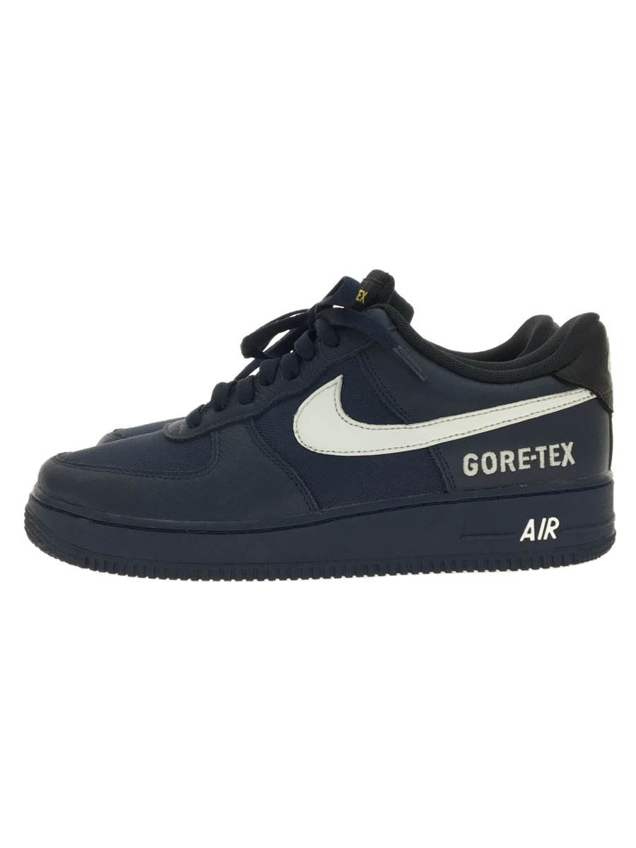 NIKE◆AIR FORCE 1 GTX/エアフォース 1/ネイビー/CK2630-400/27.5cm/NVY