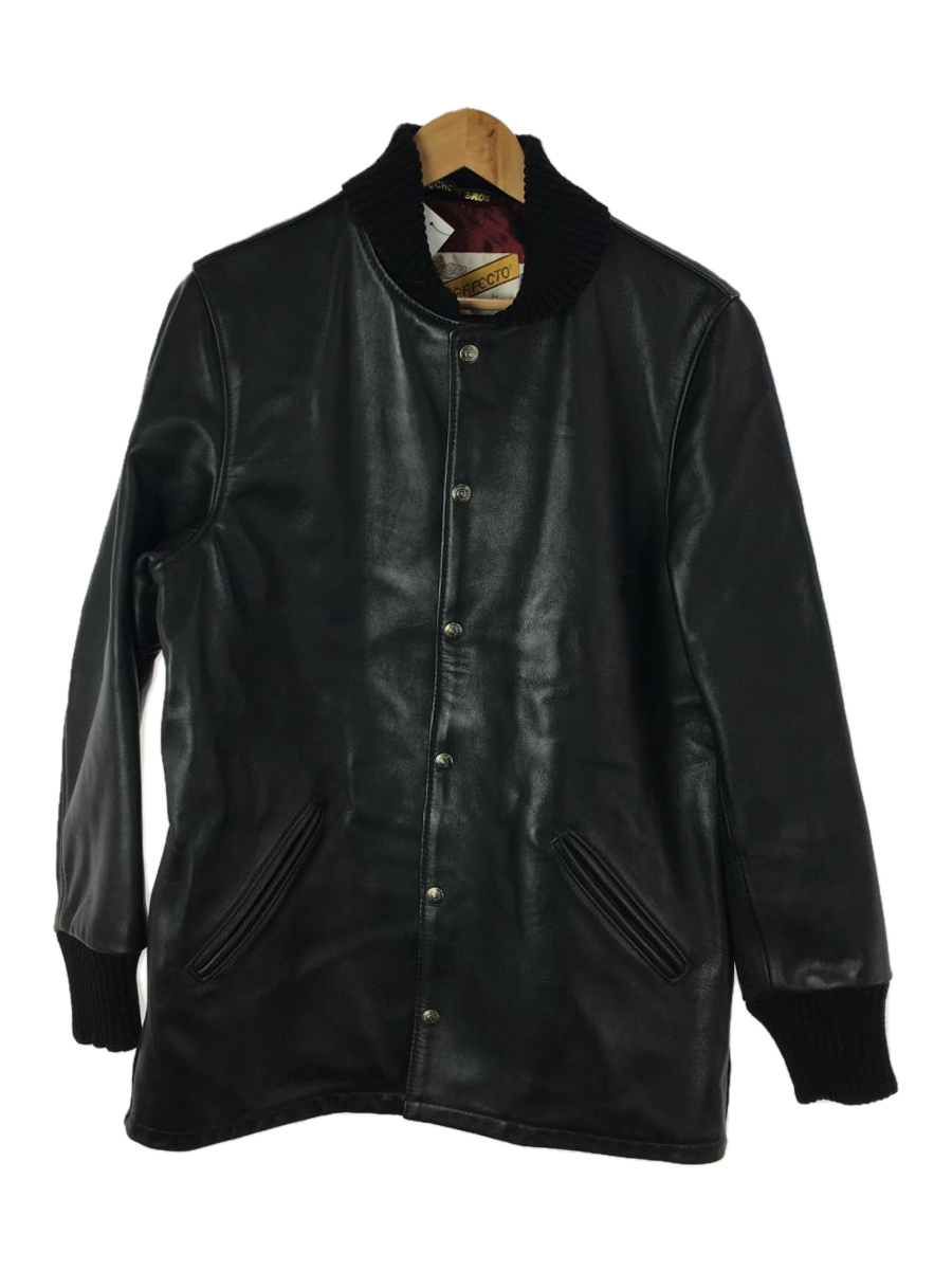 Schott◇レザージャケット・ブルゾン/38/牛革/BLK/ファラオ Schott◇レザージャケット・ブルゾン/38/牛革/BLK/ファラオ