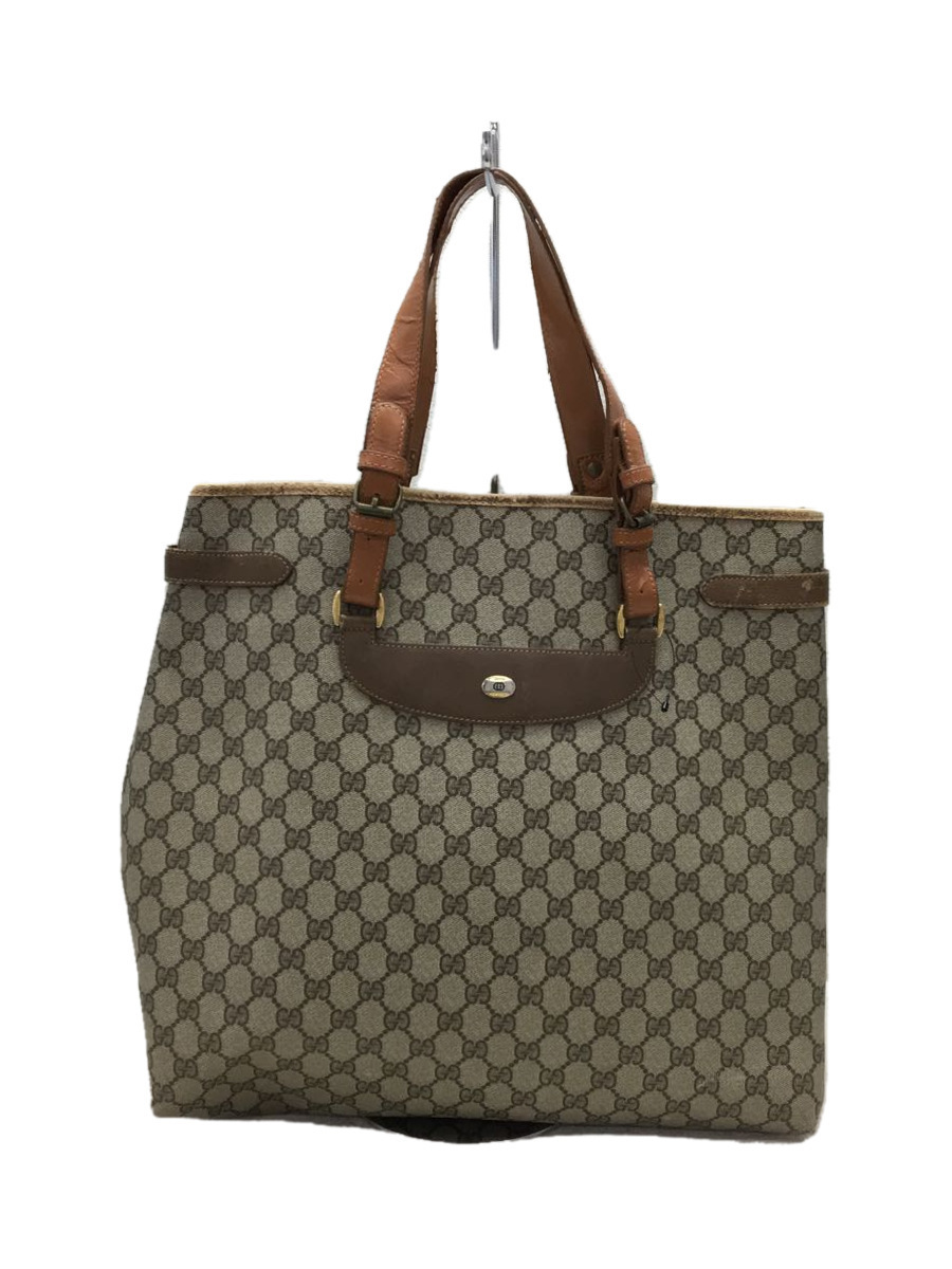 GUCCI◇オールドグッチ/GGキャンバストートバッグ/剥がれ/ベタつき有