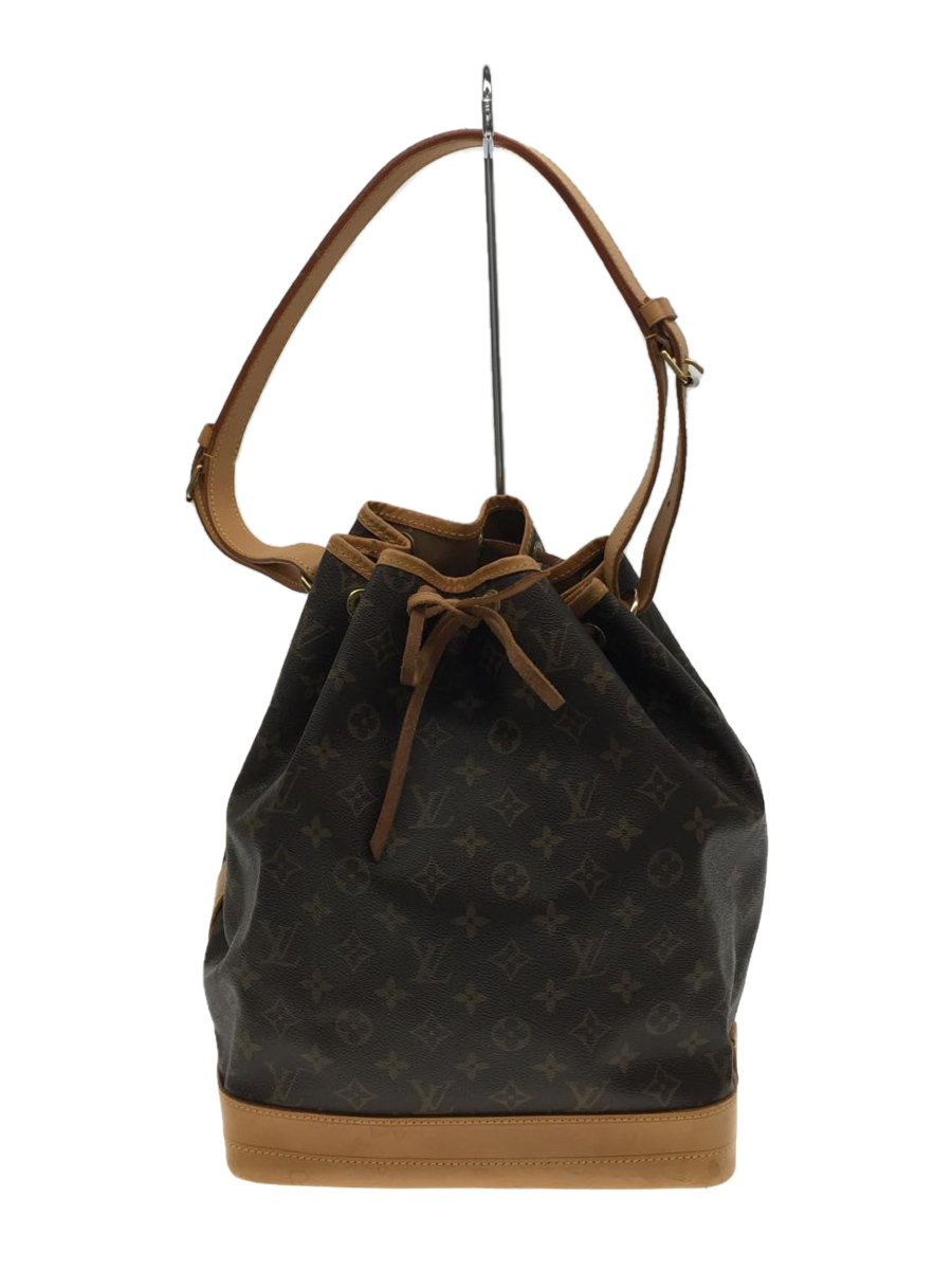 LOUIS VUITTON◇90S/ノエ_モノグラムキャンバス/PVC/ブラウン/巾着型