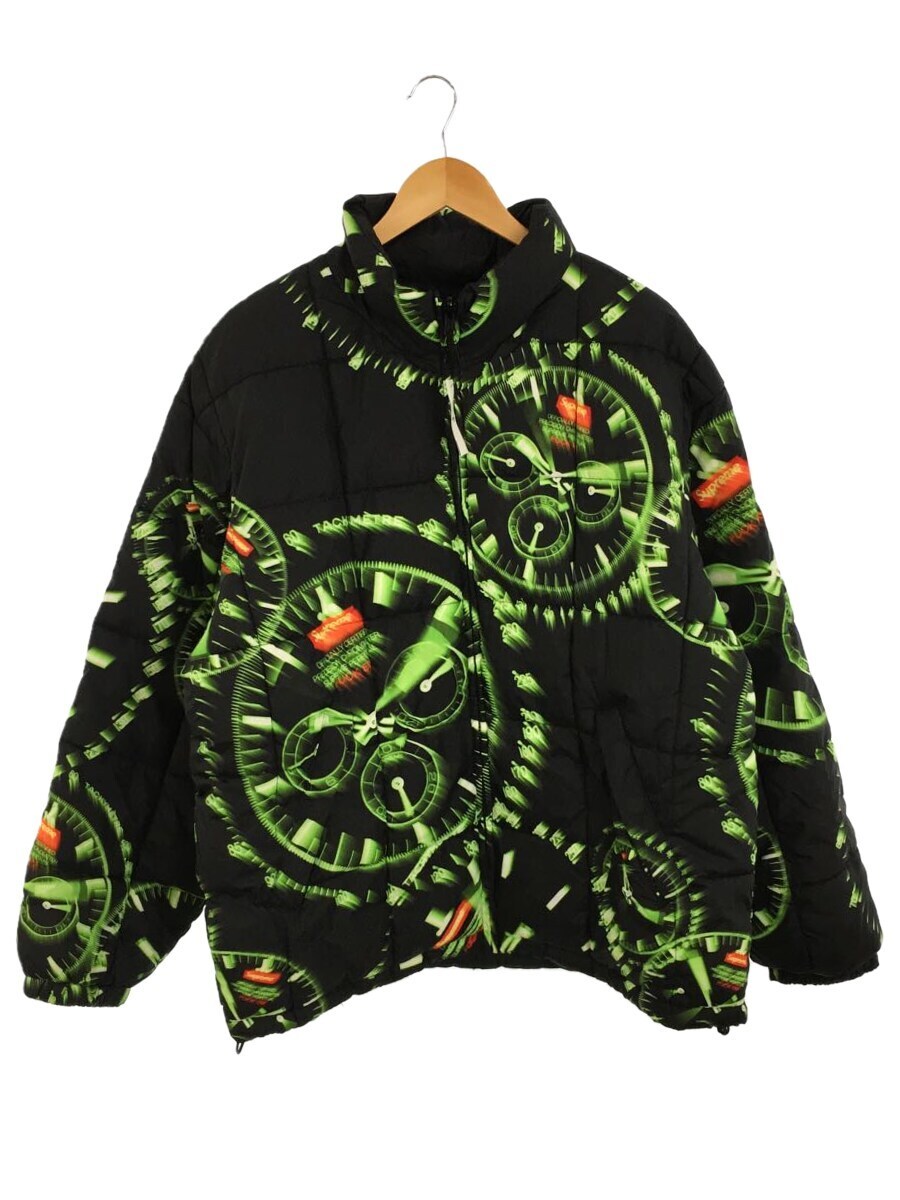 Supreme◇20FW Watches Reversible Puffy Jacket ジャケット/L/BLK www