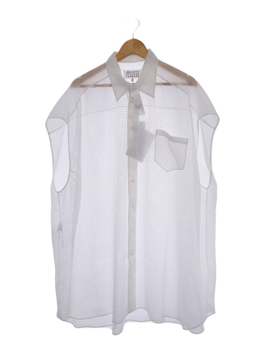 Maison Margiela◇タグ付/20SS/Spliced/ニットシャツドレス/XS