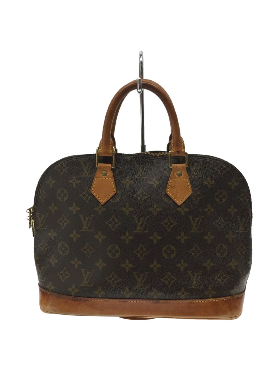 LOUIS VUITTON◇ハンドバッグ PVC BRW 総柄 アルマ M51130 モノグラム