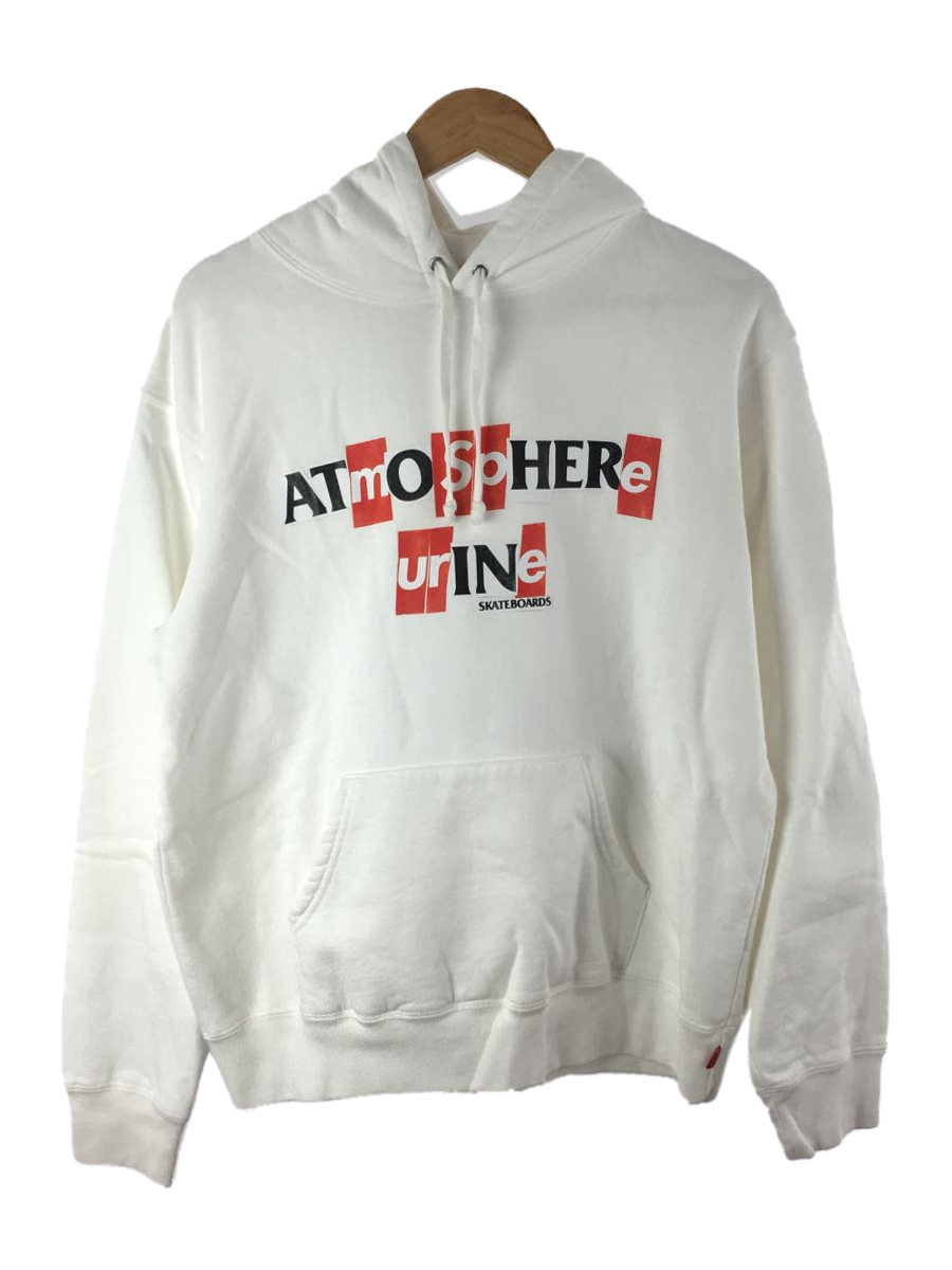 Supreme◇Antihero Hooded Sweatshirt/パーカー/S/コットン/WHT