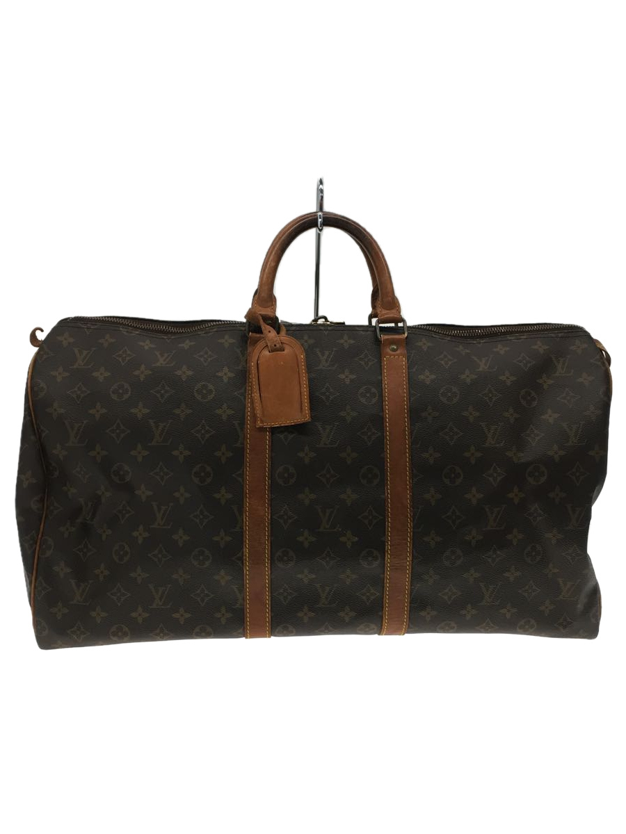 LOUIS VUITTON◇キーポル・バンドリエール55_モノグラムキャンバス/PVC