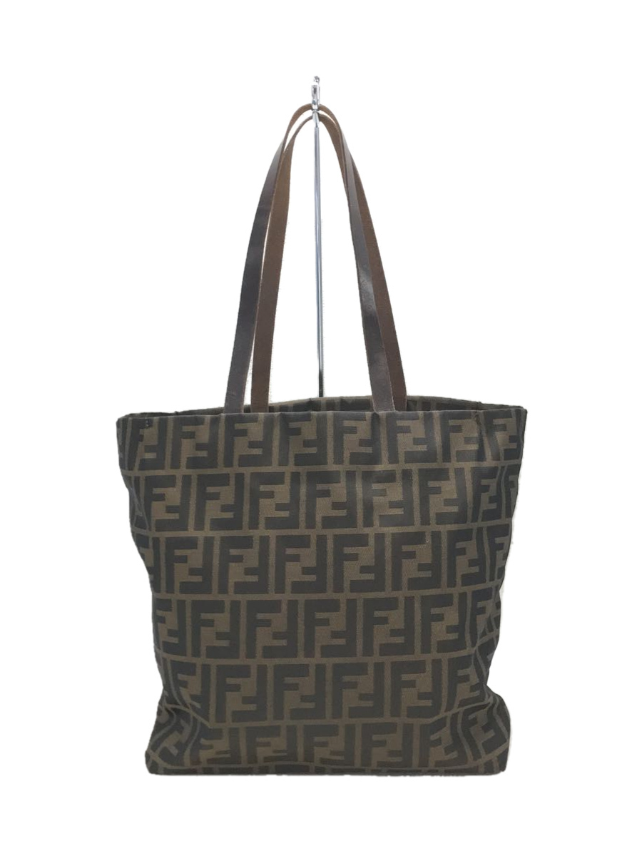 FENDI◇トートバッグ/-/BRW/総柄/ズッカ www.cleanlineapp.com