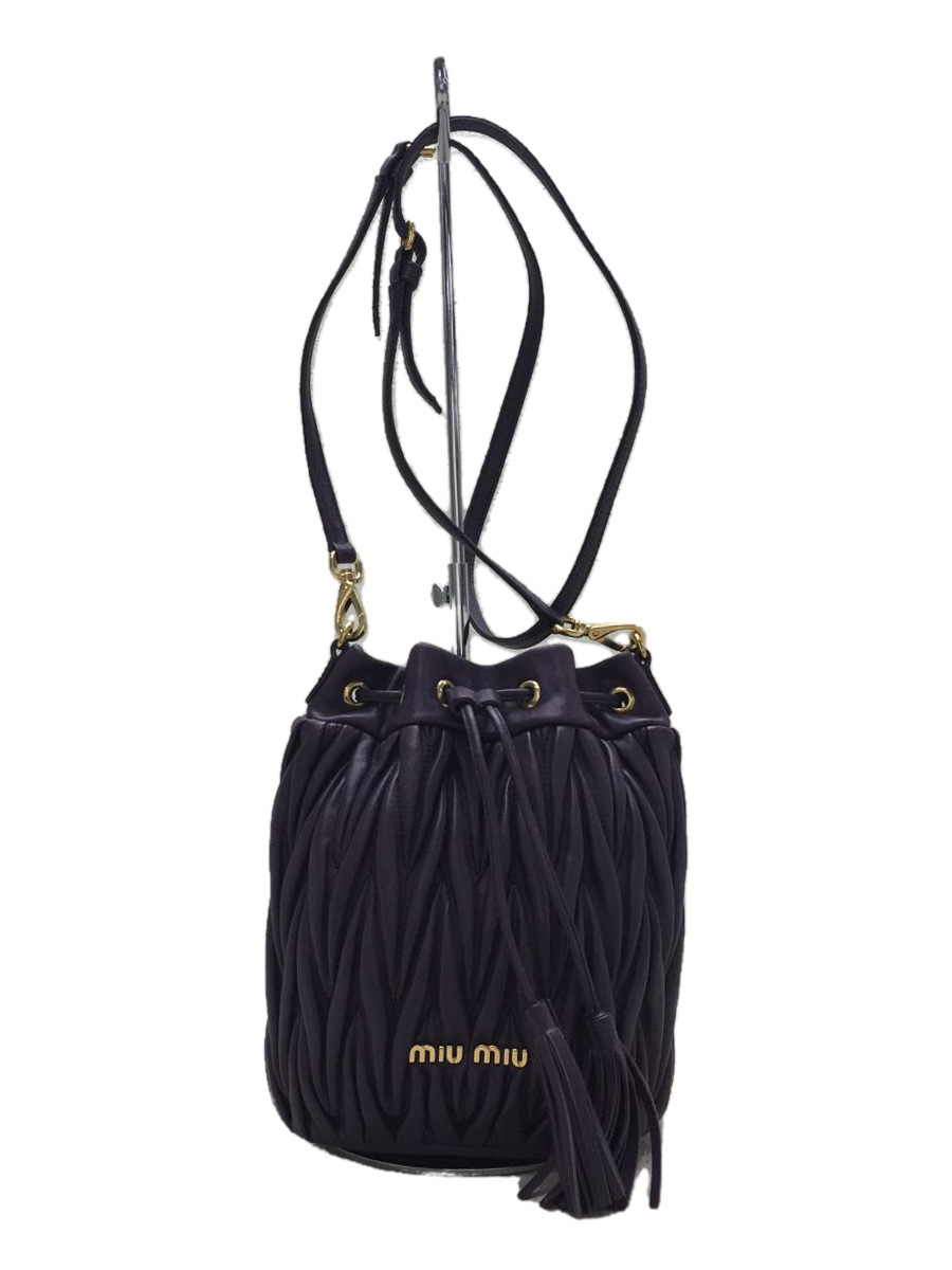 専用 miumiu マテラッセ ショルダーバッグ バケットバッグ CROMO 衆院