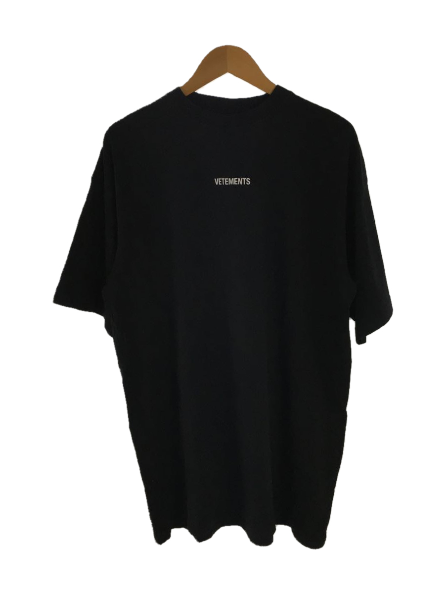 VETEMENTS◇ヴェトモン/21SS/ロゴプリントオーバーサイズTシャツ/M