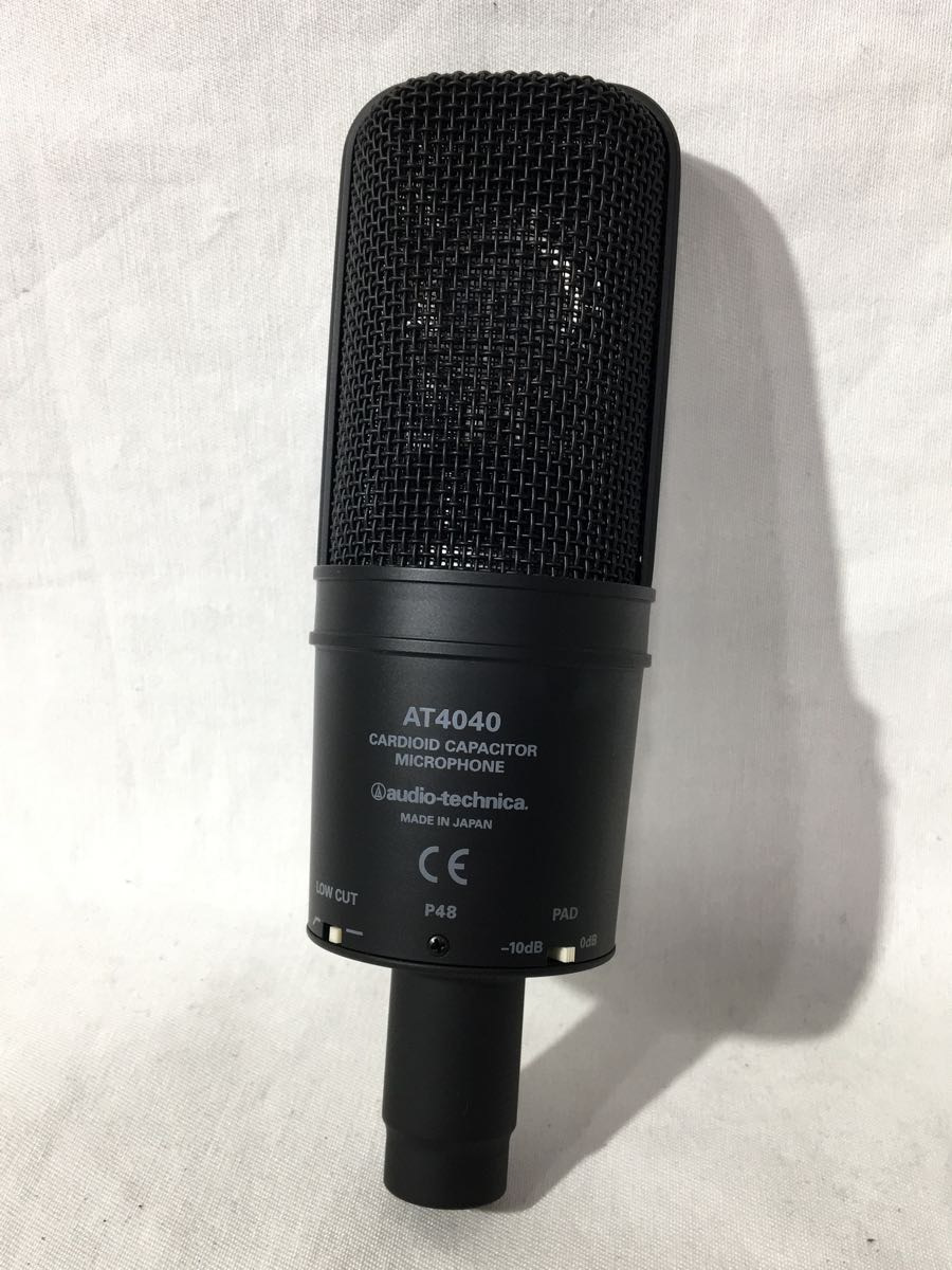 audio-technica◇AT4040/コンデンサーマイク/ケース・ポーチ付属 www