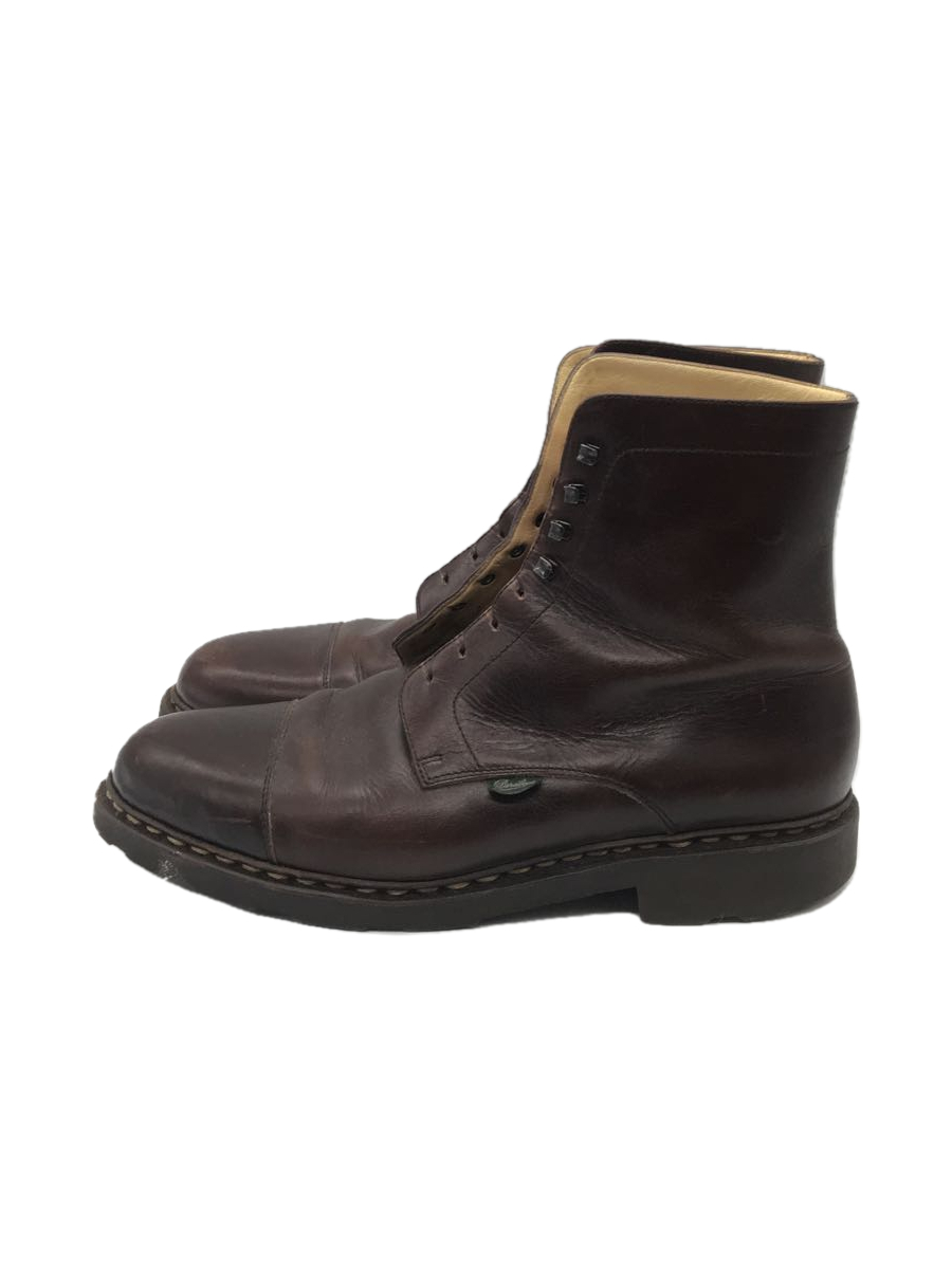 Paraboot◇Neuilly/レースアップブーツ/UK9/BRW/レザー/シューレース欠