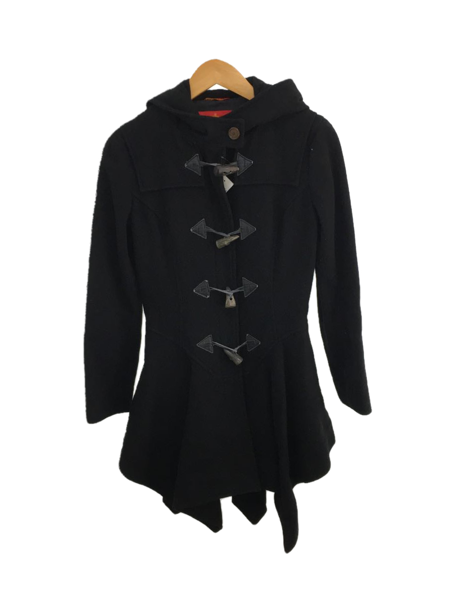 Vivienne Westwood RED LABEL◇フレアダッフルコート/2/ウール/BLK