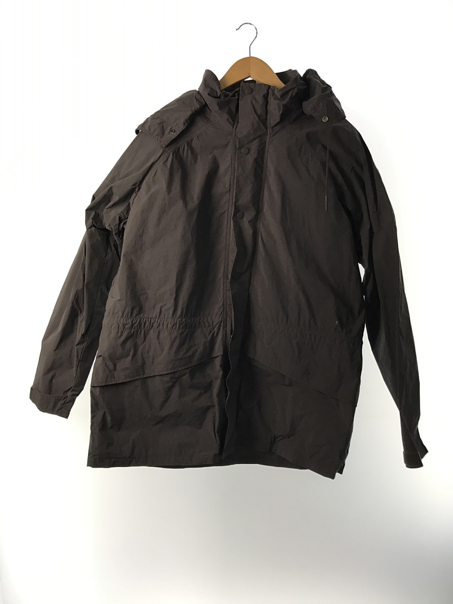 ATON◇VENTILE NYLON MOUNTAIN PARKA/マウンテンパーカ/6/ナイロン/GRY