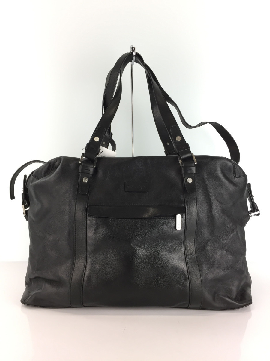ARALDI1930/美品/保存袋付/トートバッグ/レザー/BLK/無地/ARALDI1930