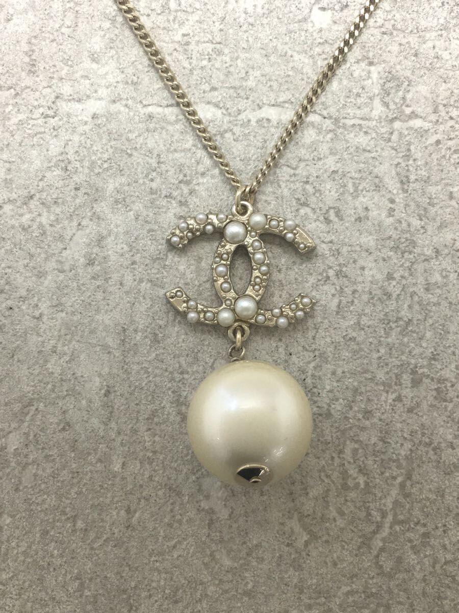 CHANEL◇ネックレス/-/パール/GLD/レディース www.ajyall.com