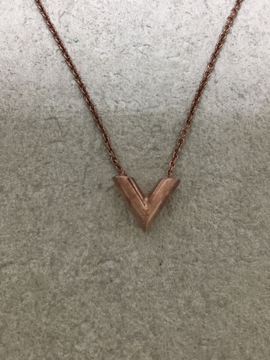 LOUIS VUITTON◇コリエ・エセンシャルV ローズゴールド/M80137