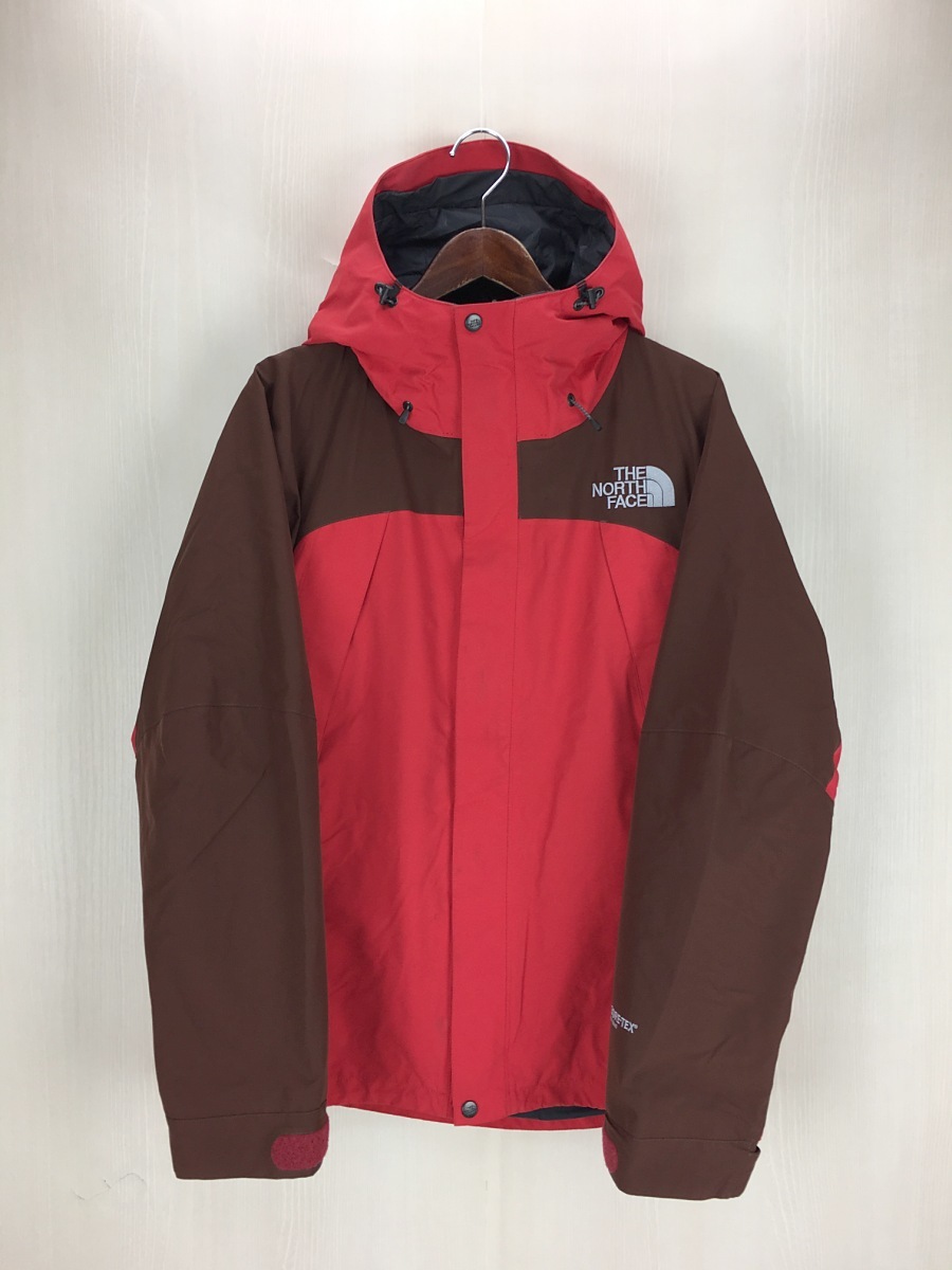 THE NORTH FACE◇MOUNTAIN JACKET/L/ゴアテックス/RED/NP15105/ノース