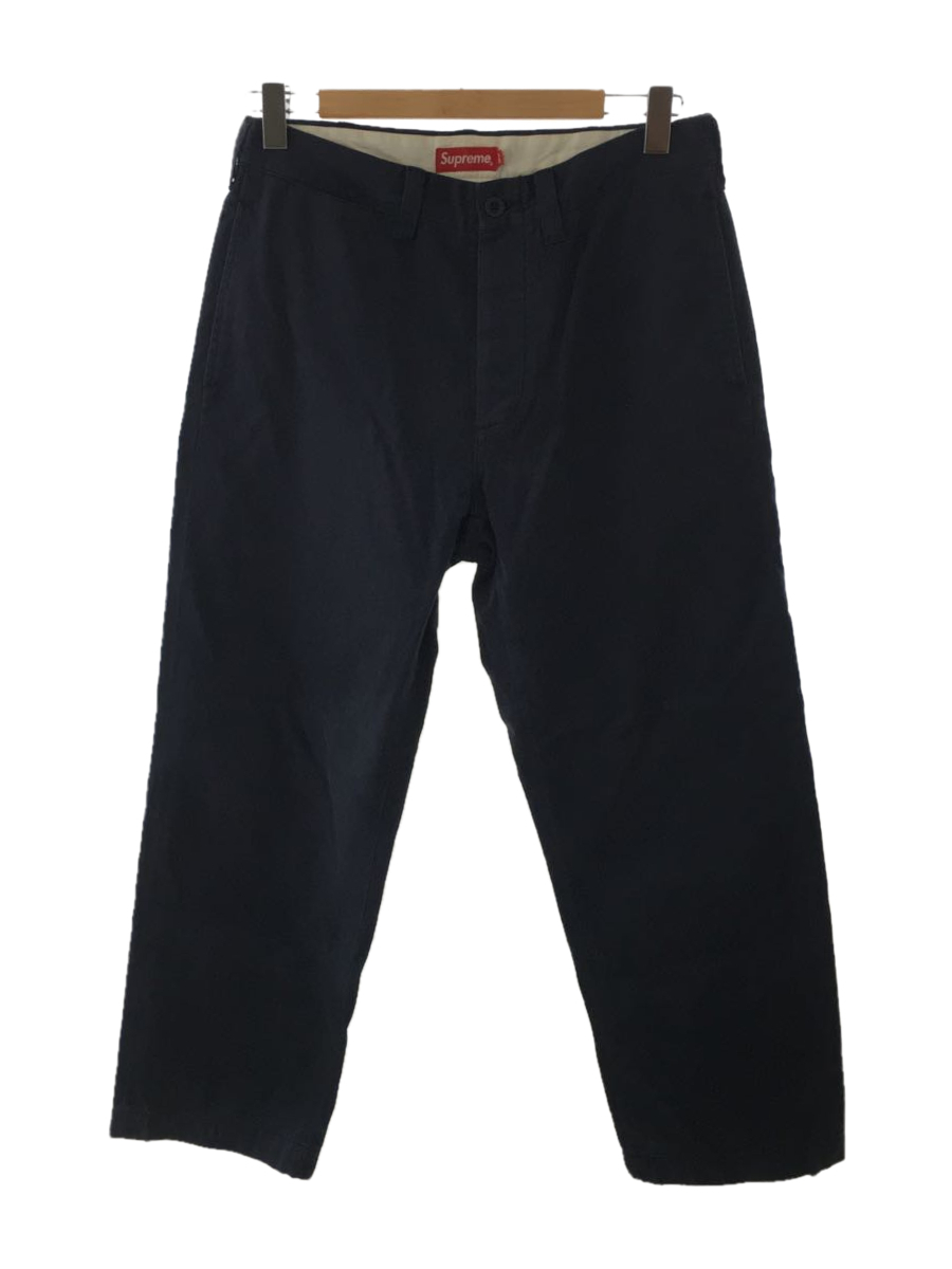 Supreme◇21SS/Pin Up Chino Pants/ストレートパンツ/ユーズド加工/30