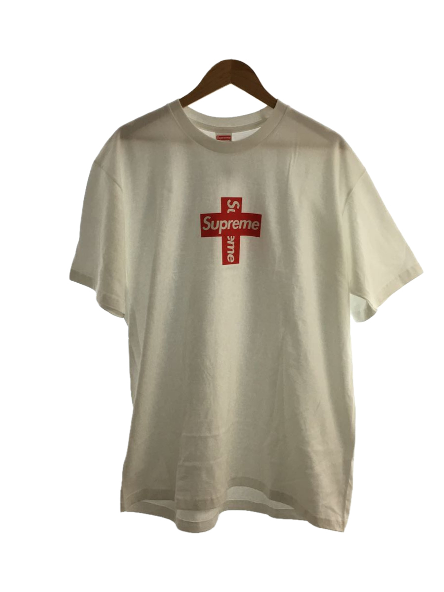 ルカリ】 赤S Supreme Cross Box Logo Tee 新品 g5ouM-m31786055888
