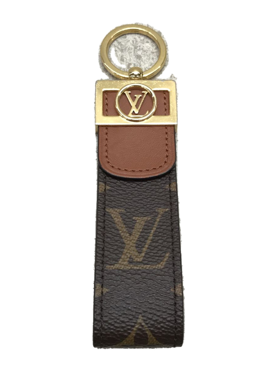 ルイヴィトン LOUIS VUITTON キーホルダー ブラウン ゴールド オッター