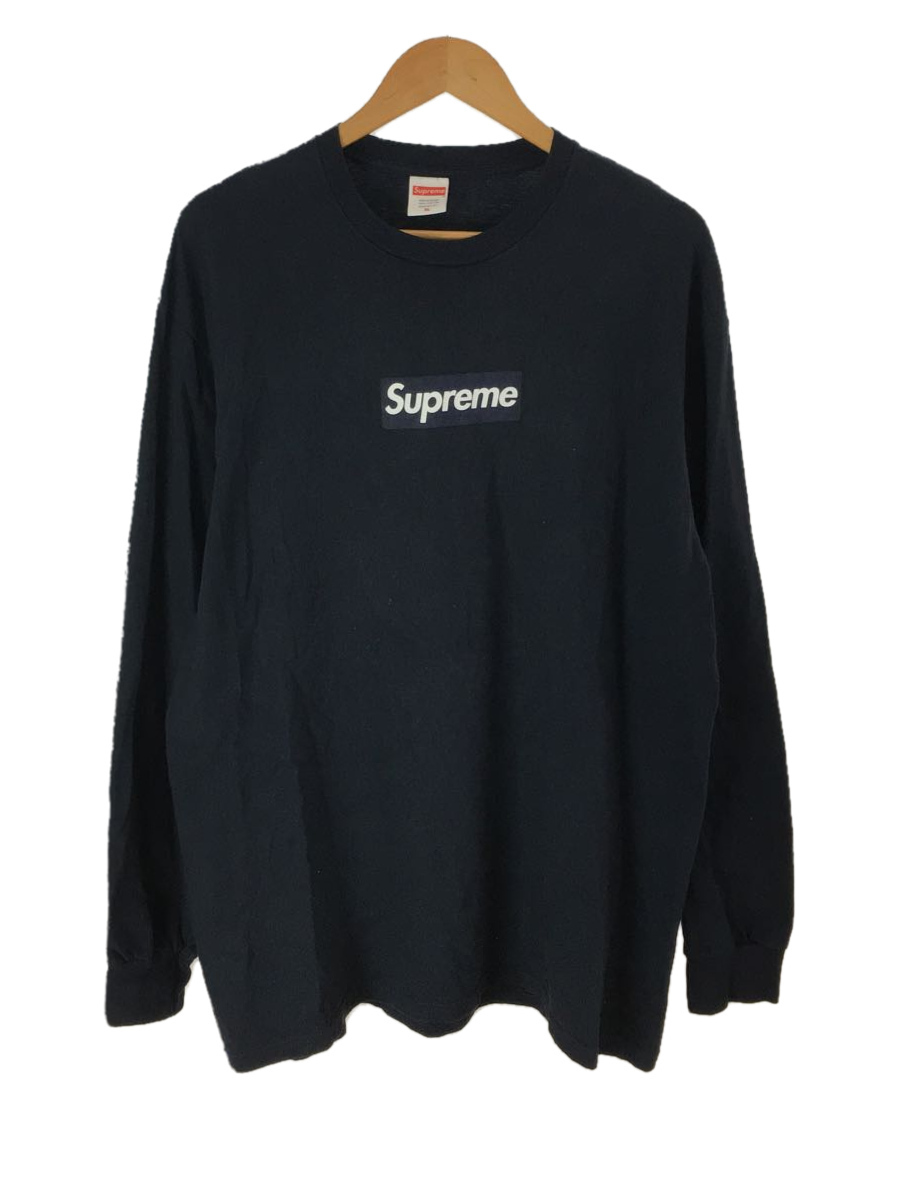 Supreme◇Box Logo L/S Tee/ロンT/長袖Tシャツ/XL/コットン/WHT | www 