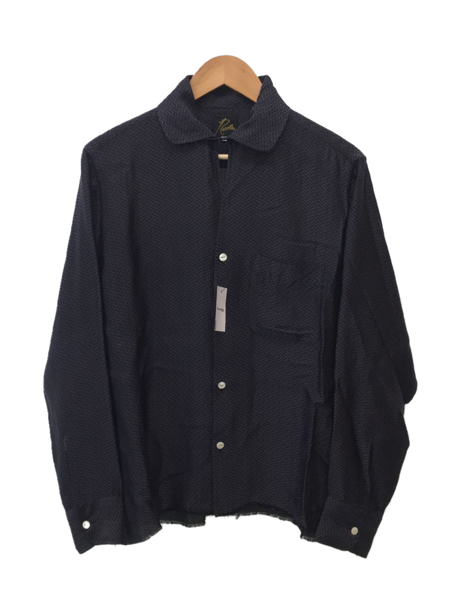Needles◇長袖シャツ/CUT-OFF BOTTOM ITALIAN COLLAR SHIRT/M