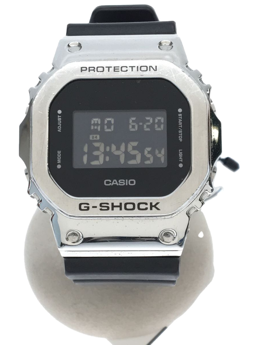 CASIO◆小傷多数/G-SHOCK/GM-5600-1JF/クォーツ腕時計/アナログ/ラバー
