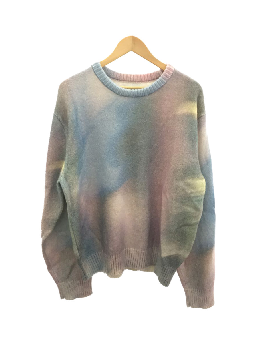 STUSSY◇セーター(厚手)/XL/モヘア/マルチカラー/MOTION SWEATER Multi