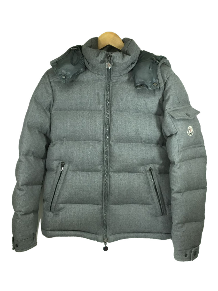 MONCLER◇モンクレール/モンジュネーブル/ダウンジャケット/1/ウール