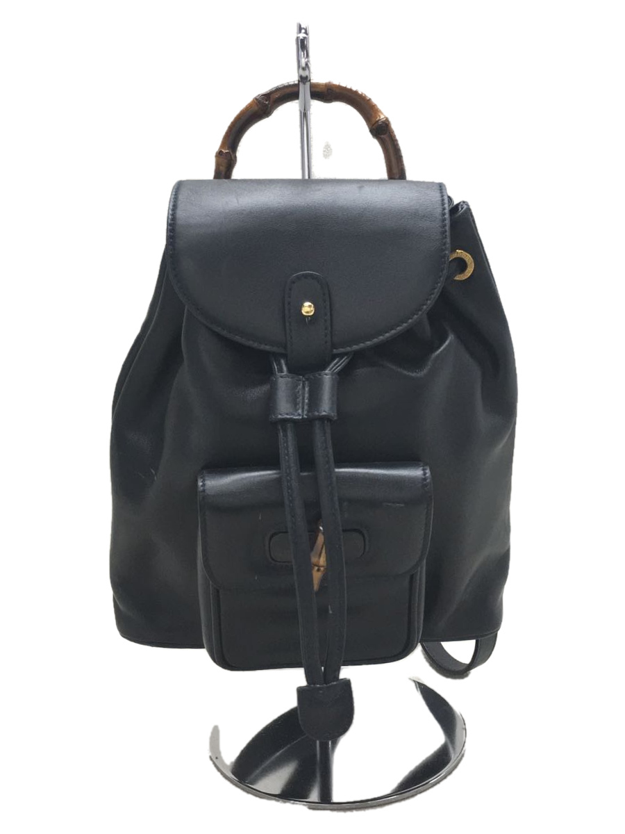 GUCCI◇キズ有/003-2034-0030/バンブーミニリュック/バックパック