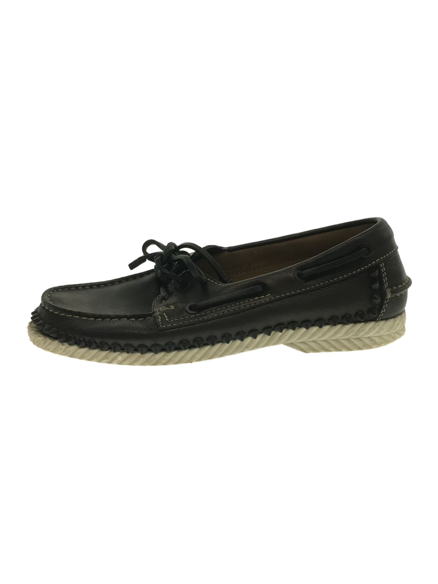 Christian Louboutin◇STECKEL FLAT/デッキシューズ/38/ブラック