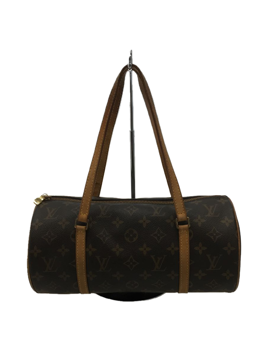LOUIS VUITTON◇ルイヴィトン/パピヨン30_モノグラム_BRW/PVC/ブラウン