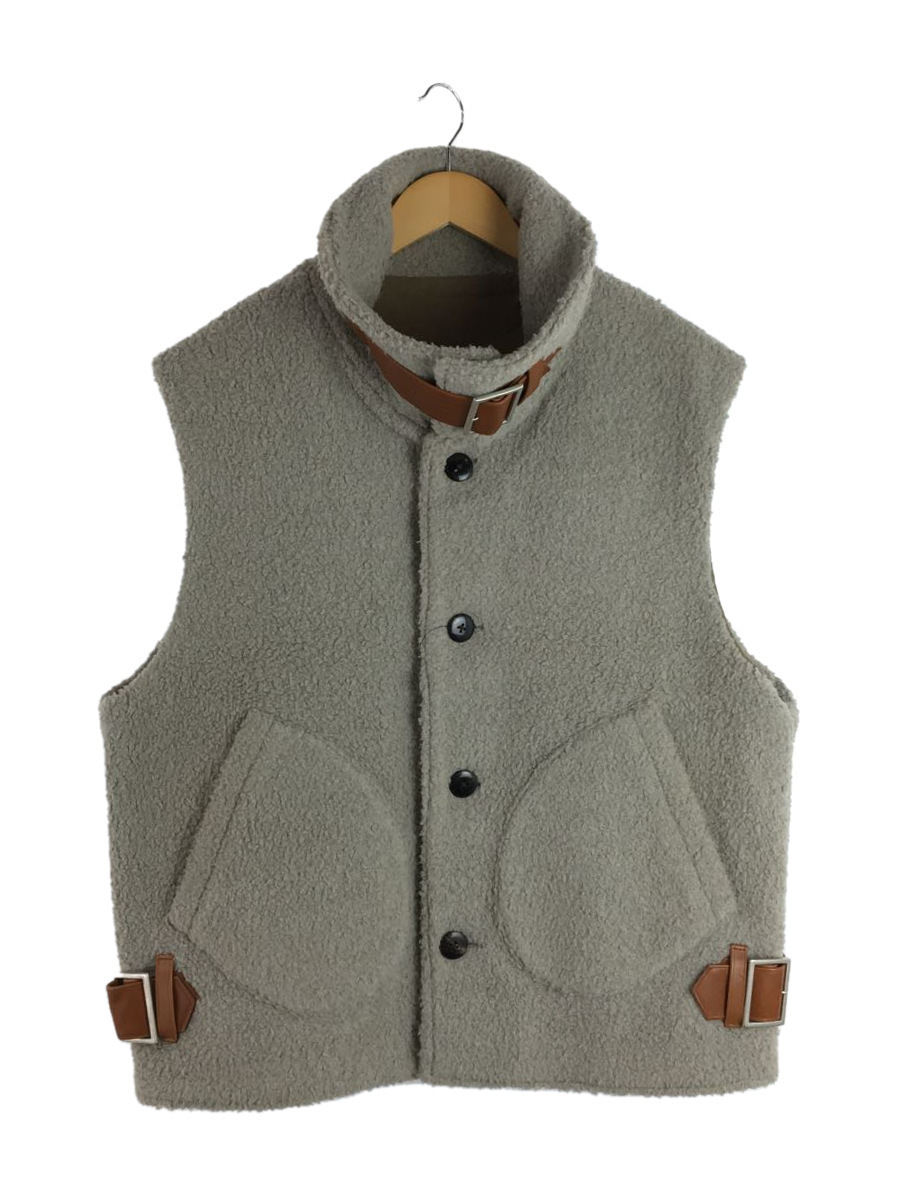 URU 21AW ACRYLIC WOOL BOA VEST | www.jarussi.com.br