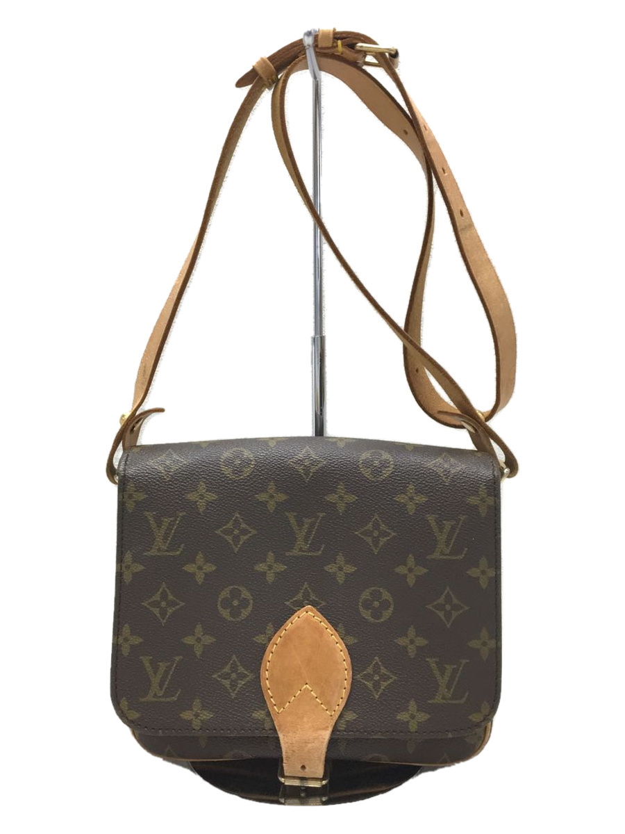 LOUIS VUITTON◇カルトシエール_モノグラムキャンバス/PVC/BRW/M51253