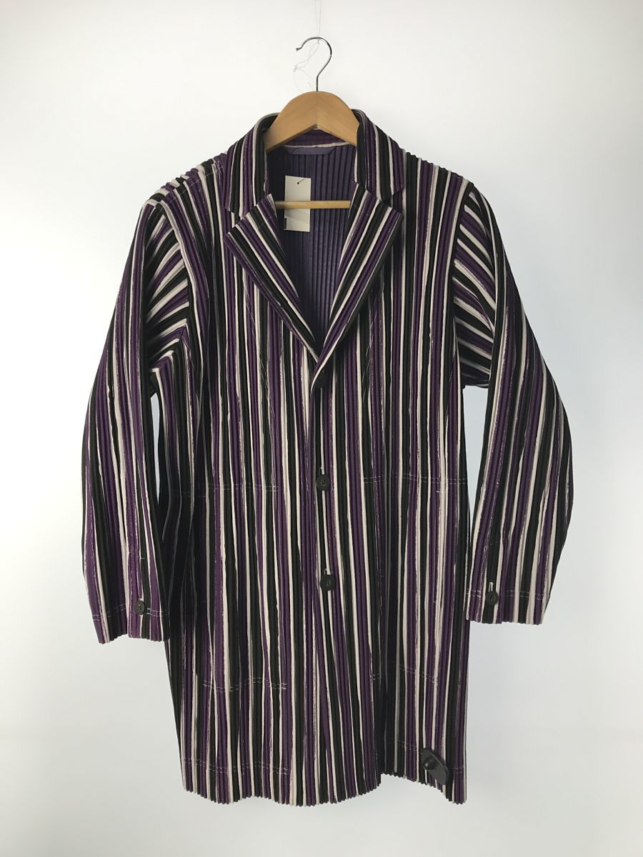 HOMME PLISSE ISSEY MIYAKE◇2021SS/TAILORED LINE/チェスターコート/1