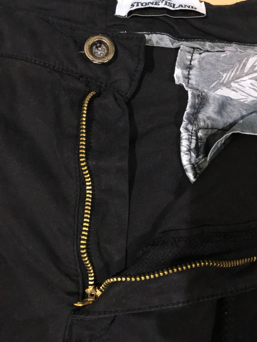 STONE ISLAND◇ロゴパッチ カーゴショーツ ショートパンツ/34/コットン