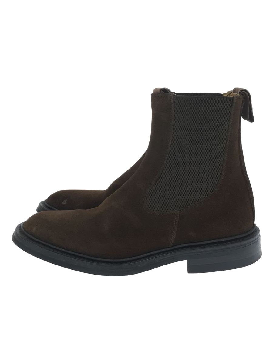 Tricker's◇サイドゴアブーツ/UK6.5/BRW/スウェード | pemimpin.id