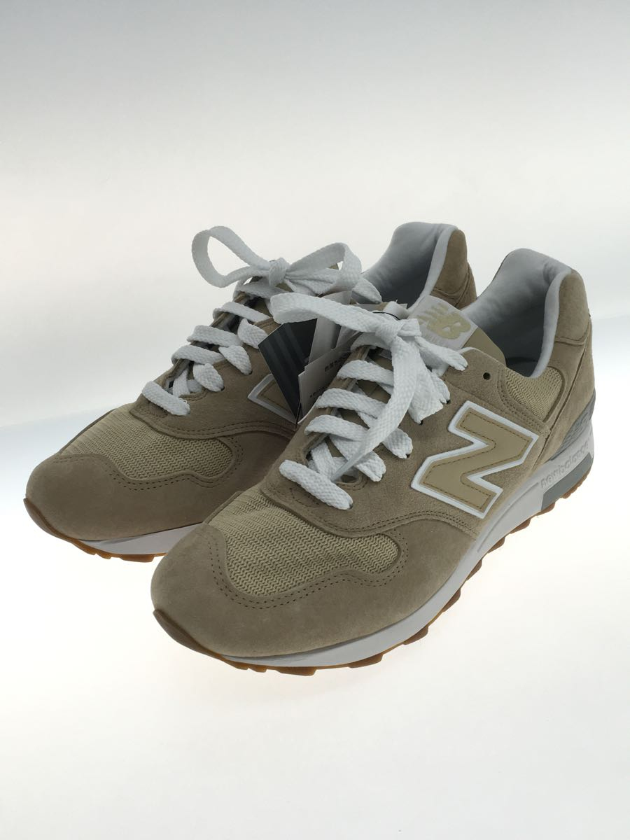 NEW BALANCE◇ローカットスニーカー/27.5cm/BEG/スウェード/M1400TN