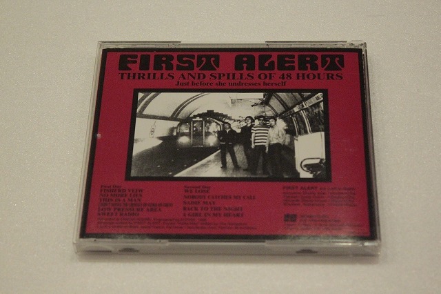 NY138FIRST ALERT ファーストアラート CD THRILLS AND SPILLD OF