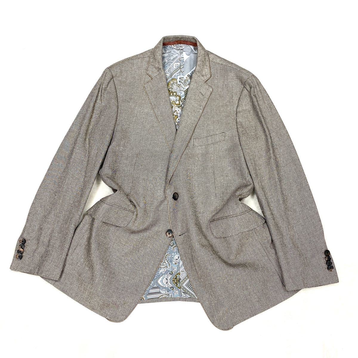 7302 シルク 100%!! ETRO エトロ イタリア製 正規品 美品 絹 艶感