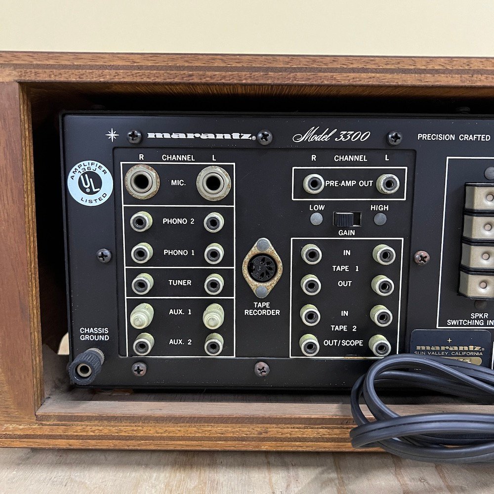 Marantz マランツ ステレオ コントロールアンプ Model 3300 音響 Marantz マランツ ステレオ コントロールアンプ Model 3300 音響