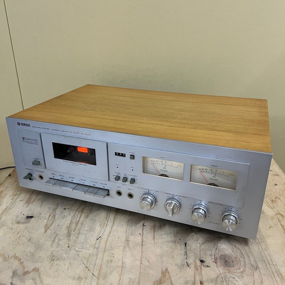 ヤフオク! - ヤマハ YAMAHA ステレオカセットデッキ TC-100...