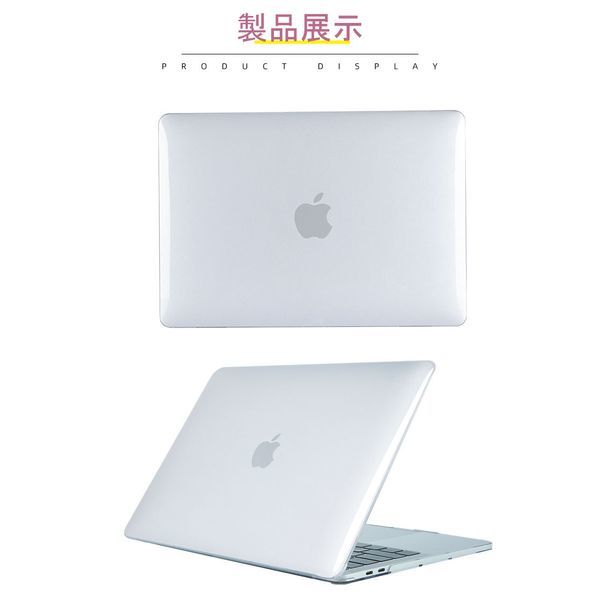 MacBook Pro 13.3インチ カバー (A1706/A1708/A1989/A2159/A2338) 新品 ケース Retina 保護 マックブック PCケース 透明 クリアの画像5