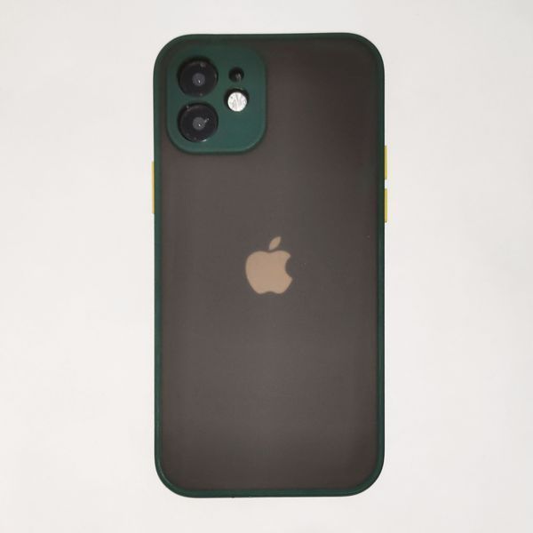 iPhone 11用 スマホケース iPhone ケース ソフト 半透明 耐衝撃 アイフォン 携帯ケース グリーン_画像1