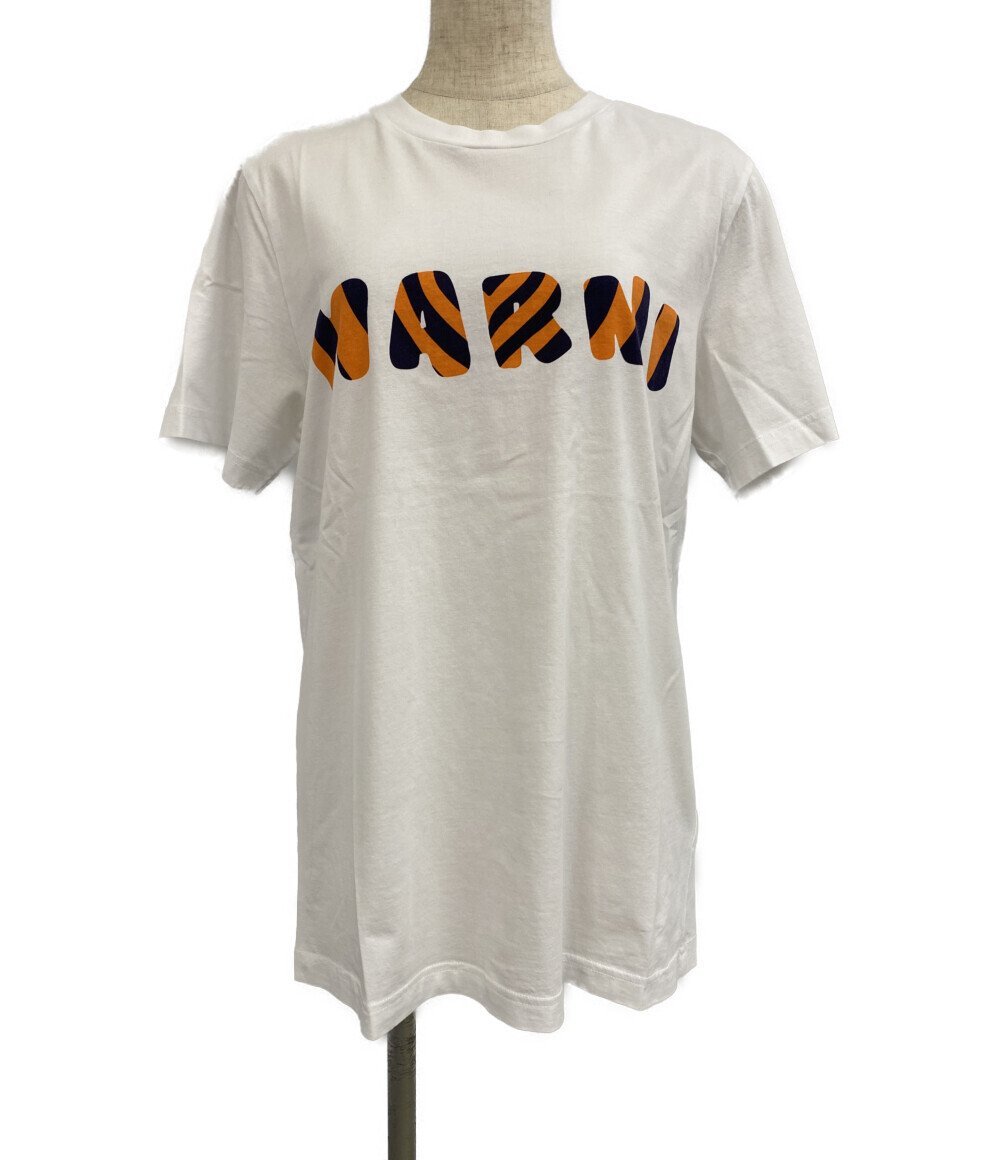 マルニ レディース Tシャツ トップス T-shirt Orange 国内配送料無料 レディースファッション 