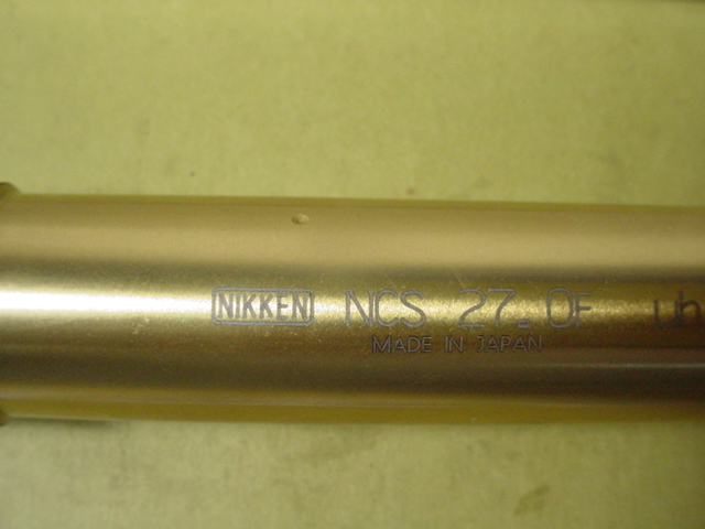 NCS-27.0F NCセンサリーマ 止まり穴タイプ 日研 中古品 NCS-27.0F NCセンサリーマ 止まり穴タイプ 日研 中古品