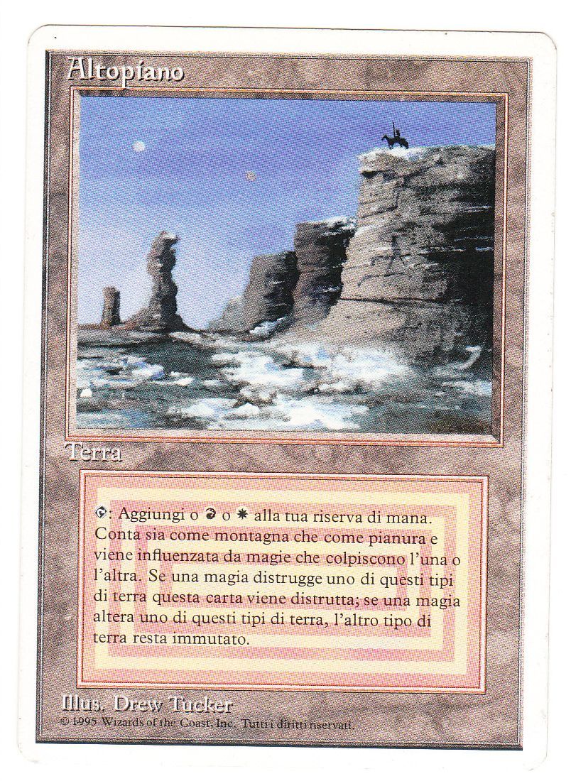 ●MTG● RV Plateau(伊語) その１_画像1